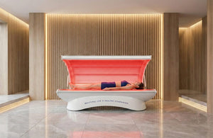 lettino di luce rossa fotobiomodulazione e fototerapia