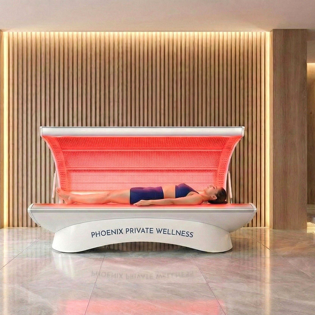 Photobiomodulation Full Body | Expérience de lumière thérapeutique - Phoenix Recovery Club